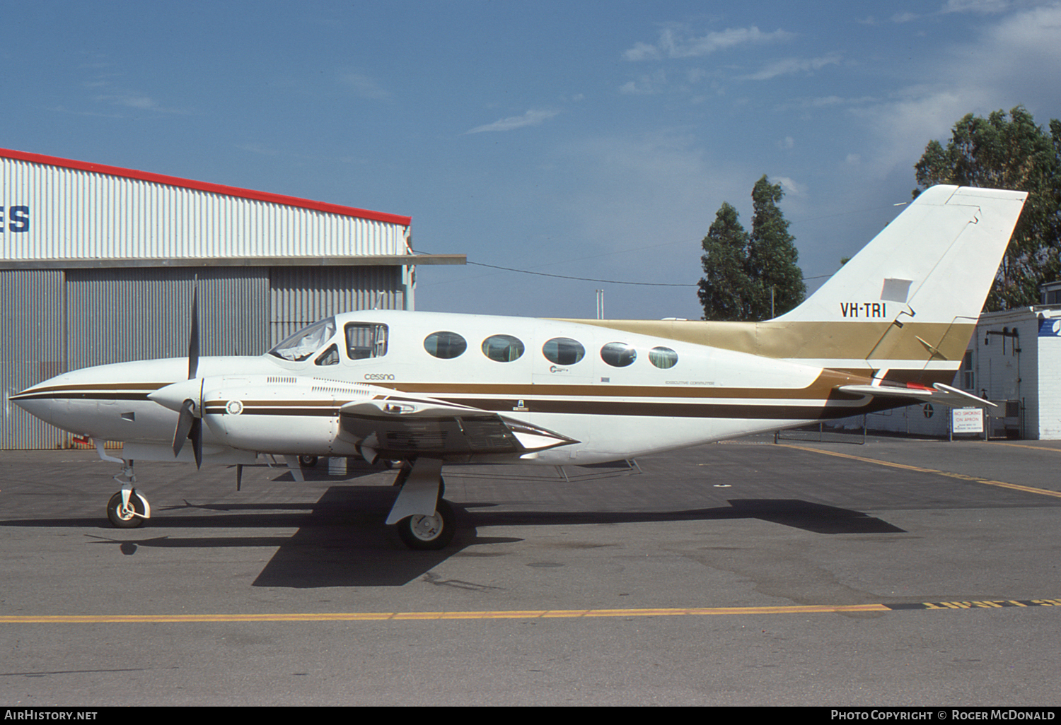 Aircraft Photo of VH-TRI | Cessna 421C Executive Commuter | Trans West Airlines | AirHistory.net #55443