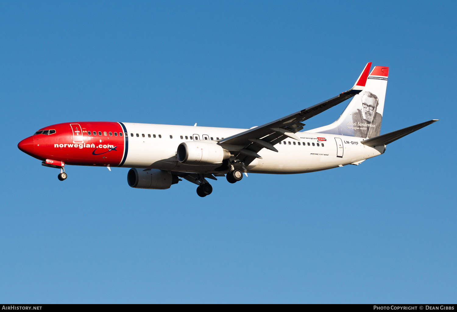 Aircraft Photo of LN-DYP | Boeing 737-8JP | Norwegian | AirHistory.net #55458
