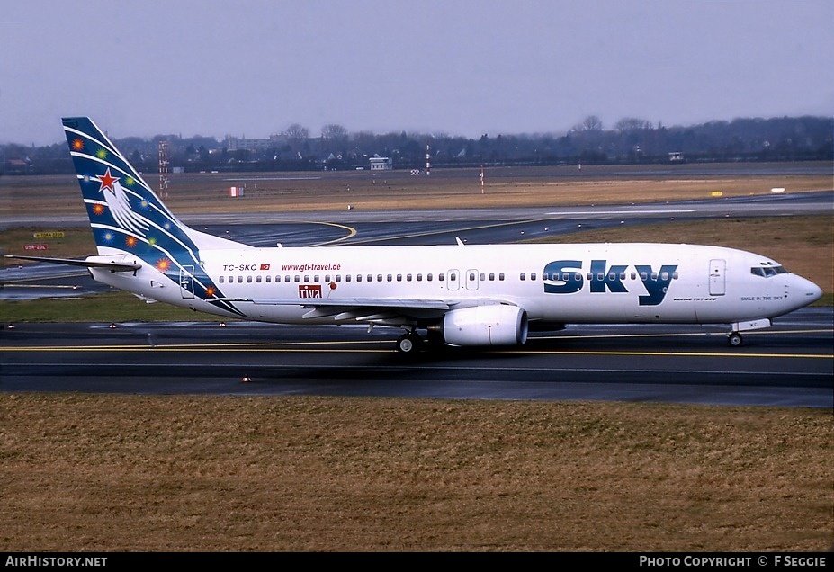 Aircraft Photo of TC-SKC | Boeing 737-85F | Sky Airlines | AirHistory.net #55468