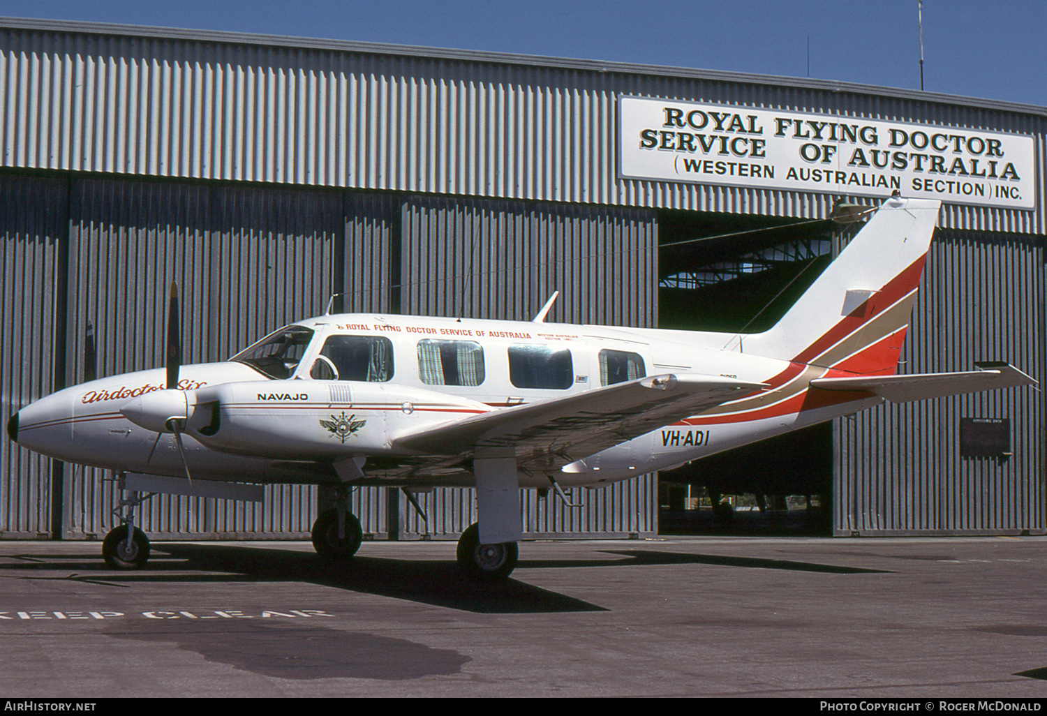 Aircraft Photo of VH-ADI | Piper PA-31-310 Navajo | Royal Flying Doctor Service - RFDS | AirHistory.net #55477