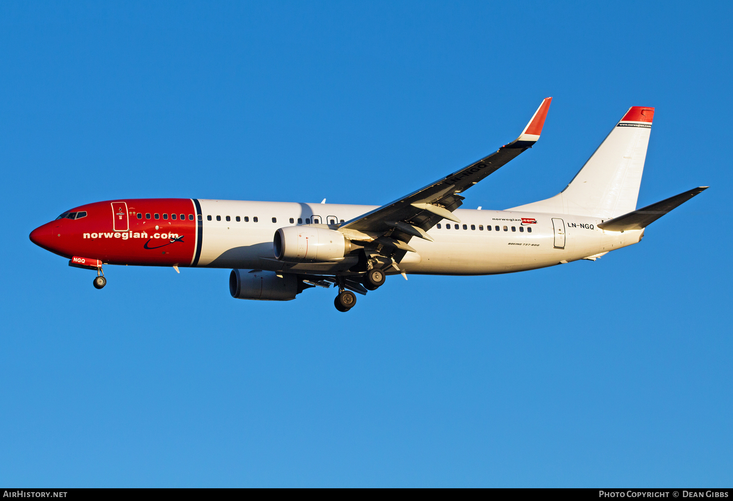 Aircraft Photo of LN-NGQ | Boeing 737-8JP | Norwegian | AirHistory.net #55478