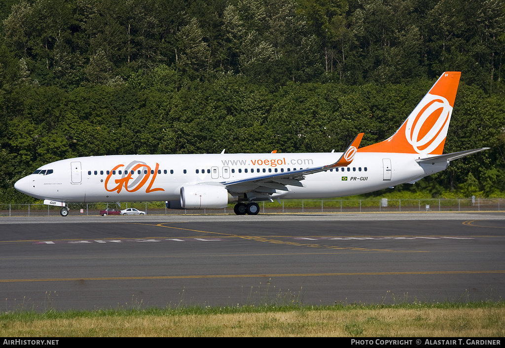 Aircraft Photo of PR-GUI | Boeing 737-8EH | GOL Linhas Aéreas | AirHistory.net #55481