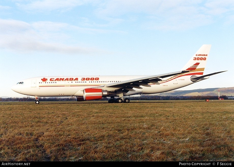 Aircraft Photo of C-GGWD | Airbus A330-202 | Canada 3000 | AirHistory.net #55487