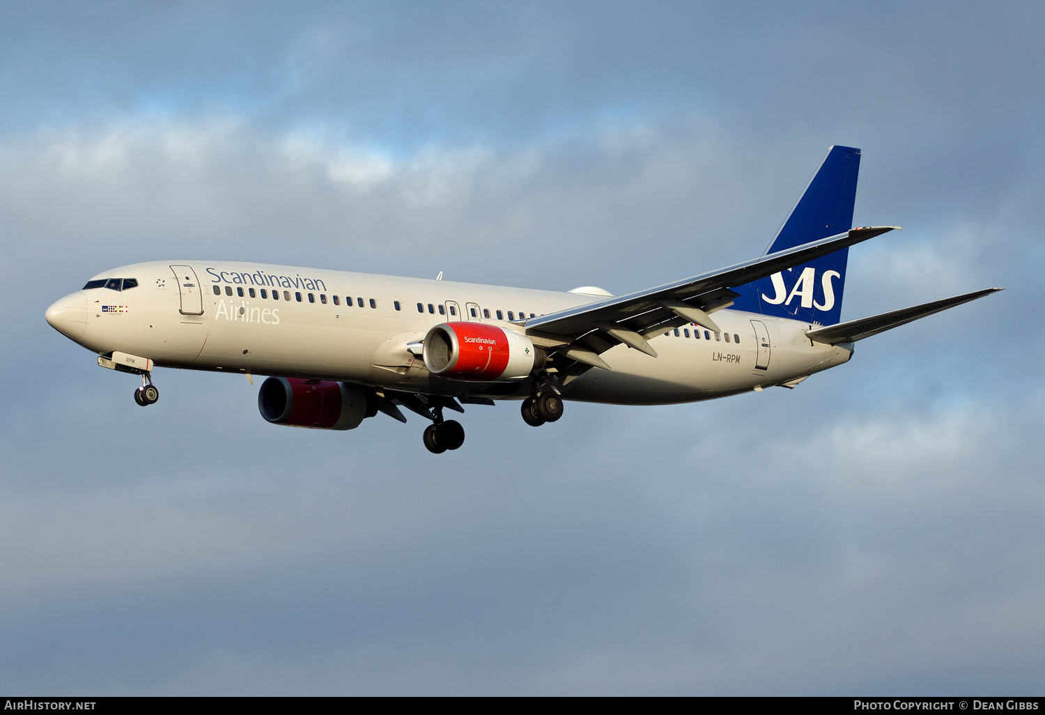 Aircraft Photo of LN-RPM | Boeing 737-883 | Scandinavian Airlines - SAS | AirHistory.net #55491