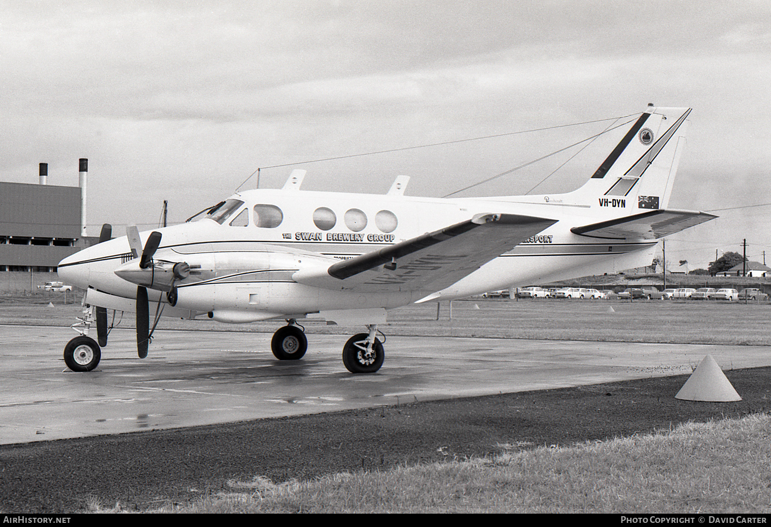 Aircraft Photo of VH-DYN | Beech 65-A90 King Air | Swan Brewery Group | AirHistory.net #55498