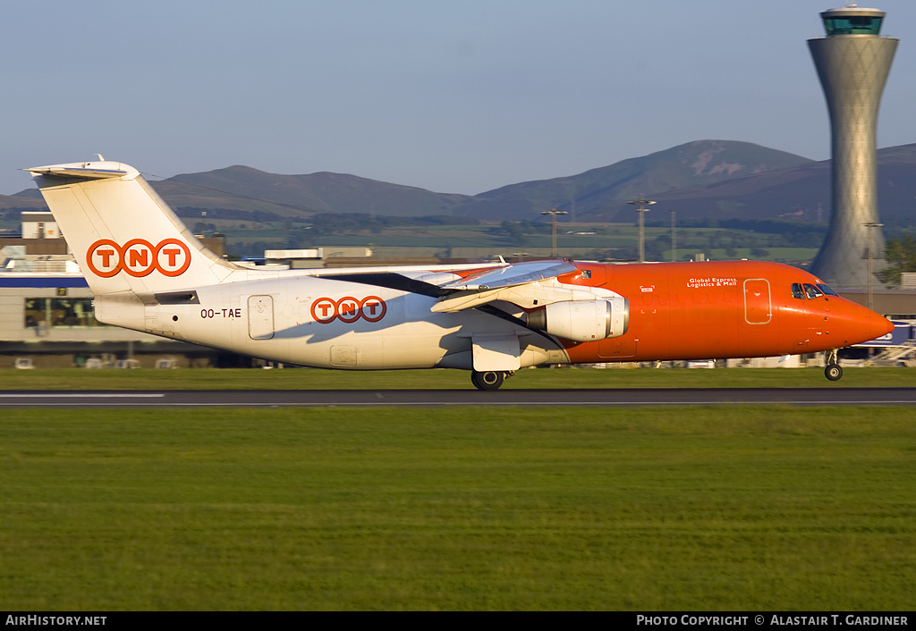 Aircraft Photo of OO-TAE | British Aerospace BAe-146-300QT Quiet Trader | TNT Airways | AirHistory.net #55505