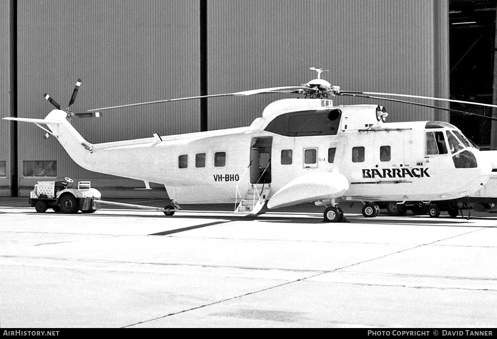 Aircraft Photo of VH-BHO | Sikorsky S-61N | Barrack Helicopters | AirHistory.net #55506