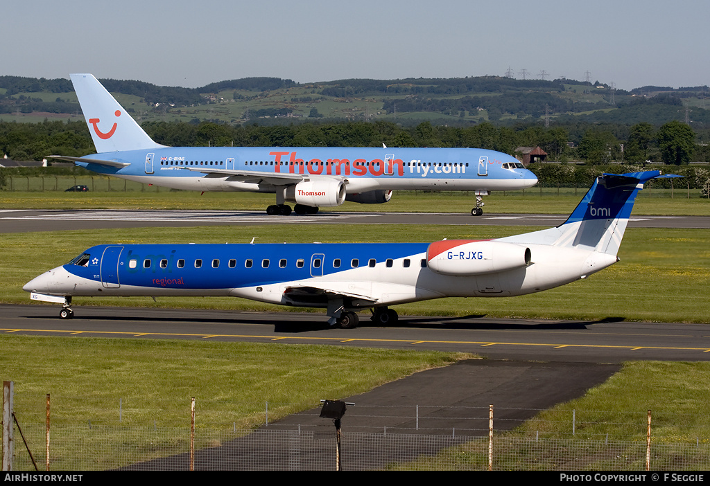 Aircraft Photo of G-RJXG | Embraer ERJ-145EP (EMB-145EP) | BMI Regional | AirHistory.net #55511