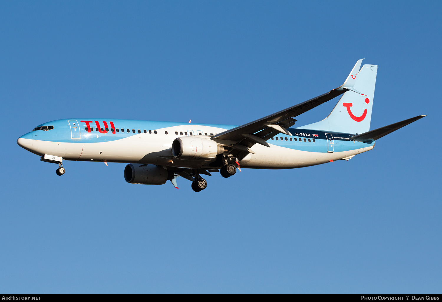 Aircraft Photo of G-FDZR | Boeing 737-8K5 | TUI | AirHistory.net #55512