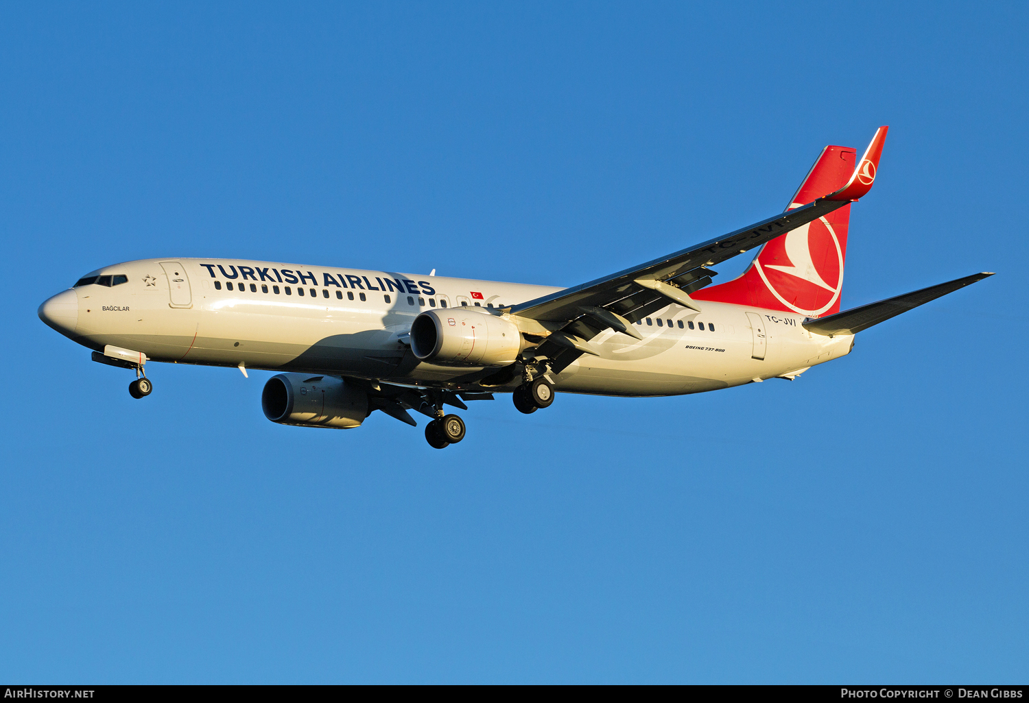 Aircraft Photo of TC-JVI | Boeing 737-8F2 | Turkish Airlines | AirHistory.net #55518