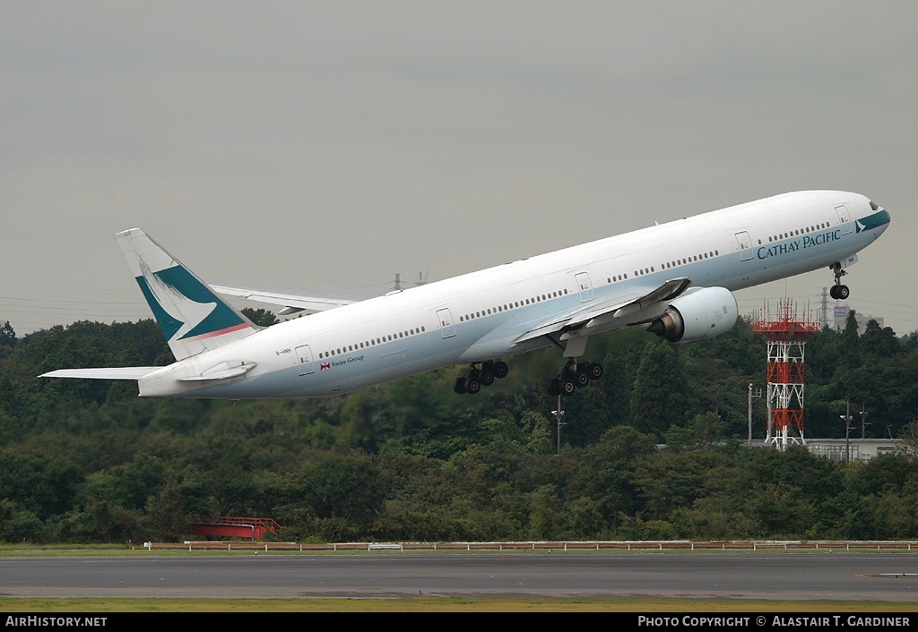 Aircraft Photo of B-HNH | Boeing 777-367 | Cathay Pacific Airways | AirHistory.net #55519