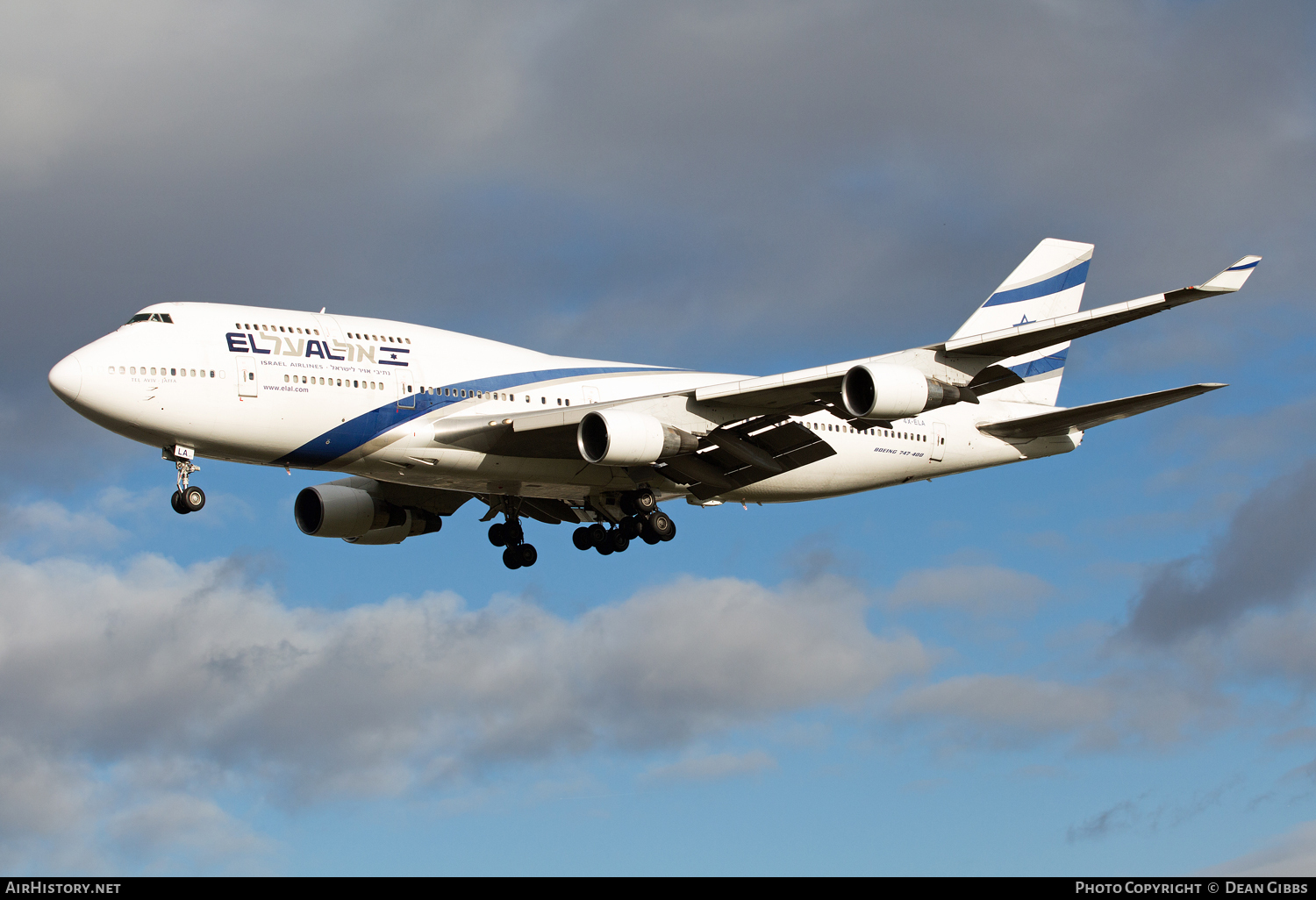 Aircraft Photo of 4X-ELA | Boeing 747-458 | El Al Israel Airlines | AirHistory.net #55531