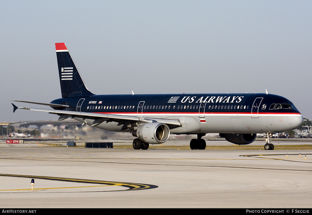 Aircraft Photo of N170US | Airbus A321-211 | US Airways | AirHistory.net #55534