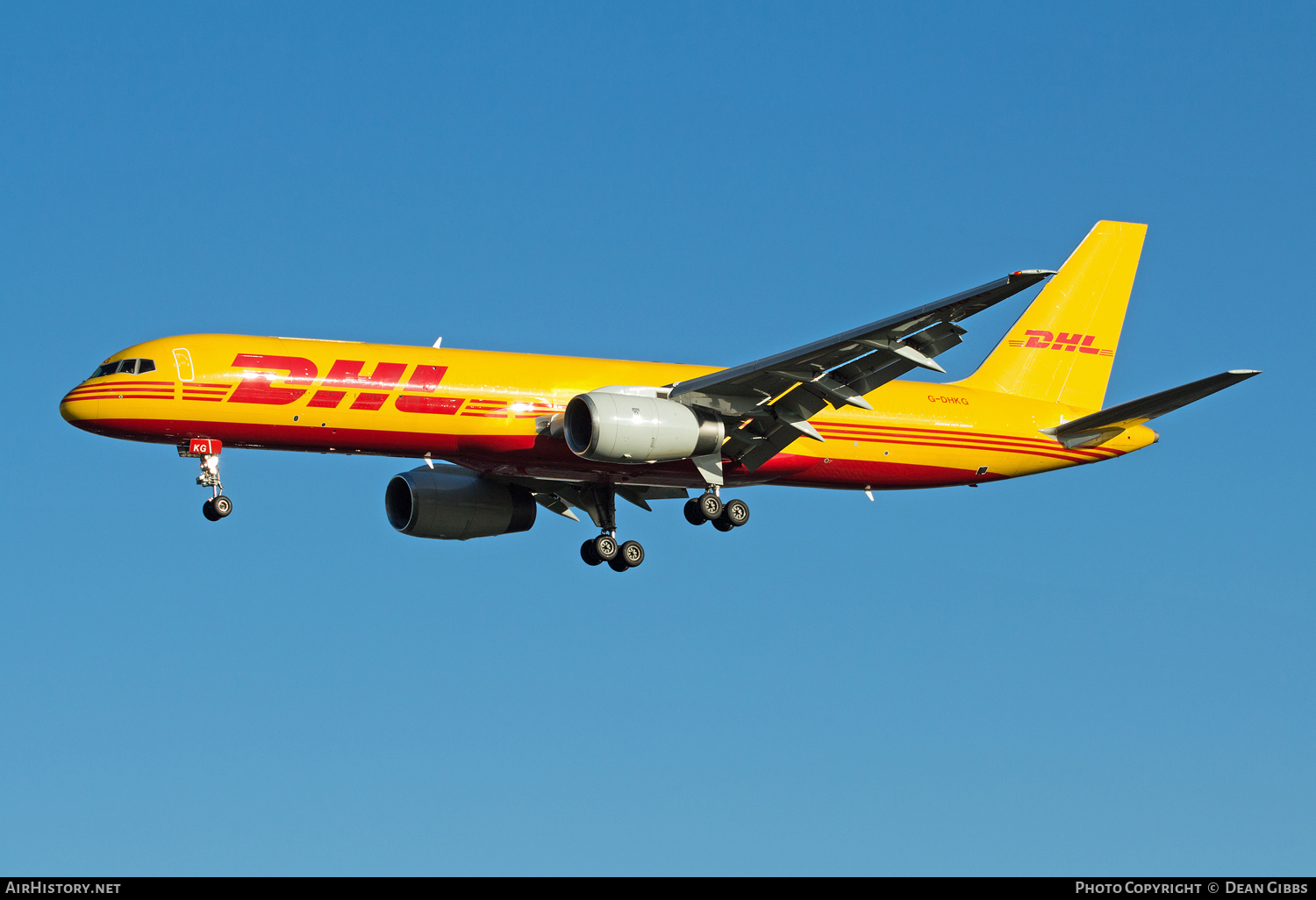 Aircraft Photo of G-DHKG | Boeing 757-236(PCF) | DHL International | AirHistory.net #55536