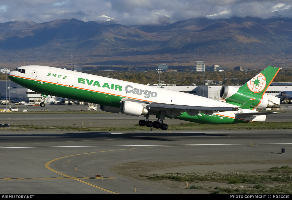 Aircraft Photo of B-16111 | McDonnell Douglas MD-11F | EVA Air Cargo | AirHistory.net #55545