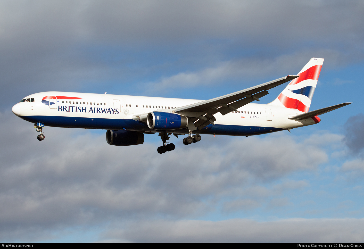 Aircraft Photo of G-BZHA | Boeing 767-336/ER | British Airways | AirHistory.net #55546