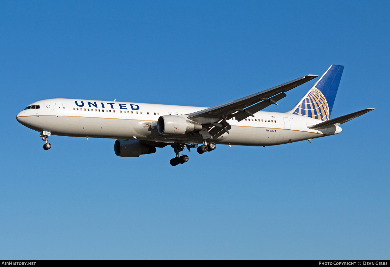 Aircraft Photo of N642UA | Boeing 767-322/ER | United Airlines | AirHistory.net #55551