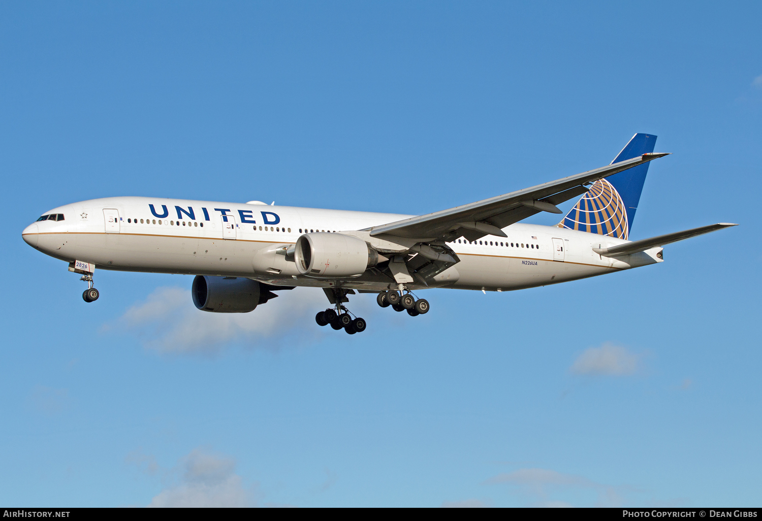 Aircraft Photo of N226UA | Boeing 777-222/ER | United Airlines | AirHistory.net #55569