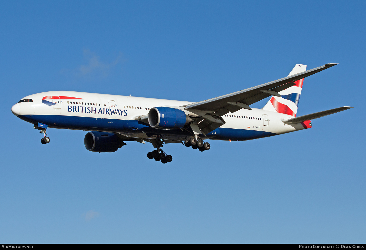 Aircraft Photo of G-YMME | Boeing 777-236/ER | British Airways | AirHistory.net #55574