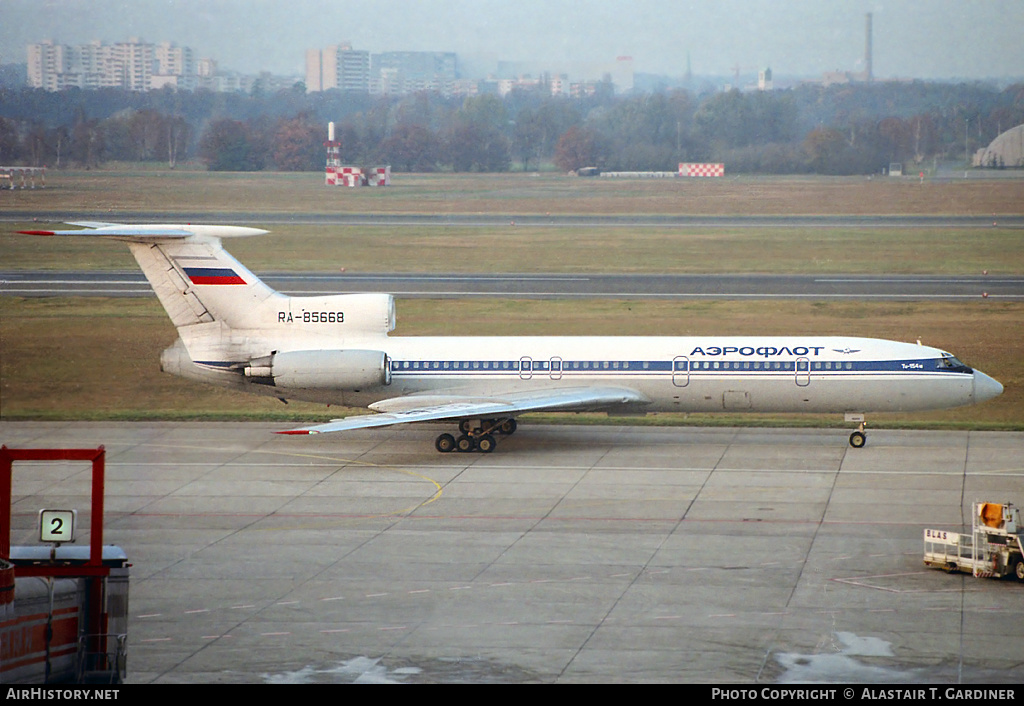 Aircraft Photo of RA-85668 | Tupolev Tu-154M | Aeroflot | AirHistory.net #55575
