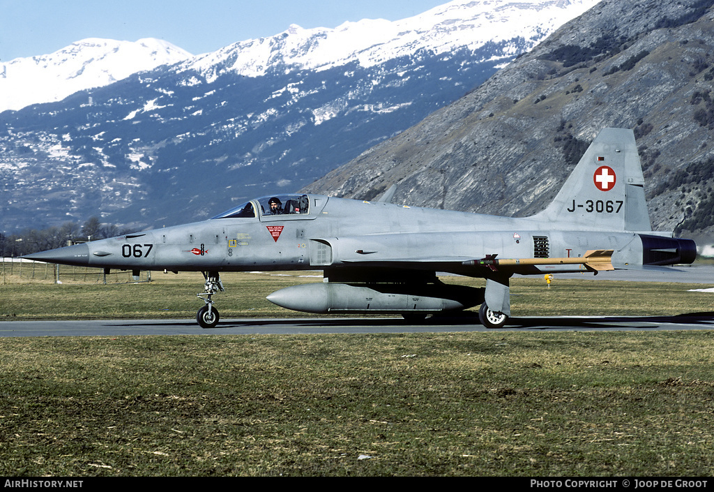 Aircraft Photo of J-3067 | Northrop F-5E Tiger II | Switzerland - Air Force | AirHistory.net #55580