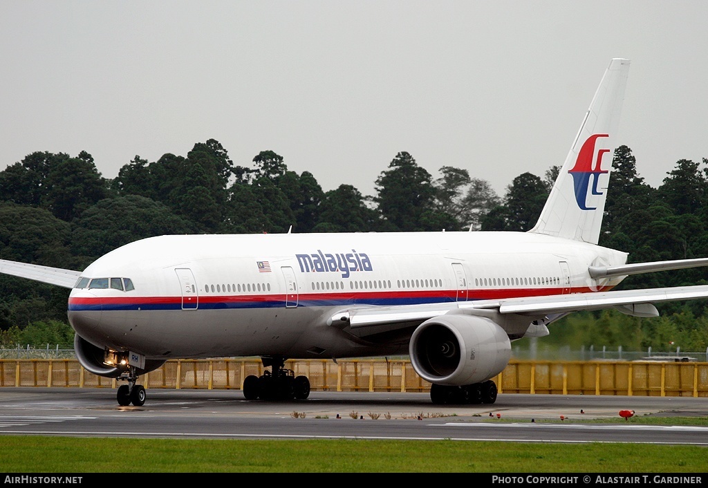 Aircraft Photo of 9M-MRH | Boeing 777-2H6/ER | Malaysia Airlines | AirHistory.net #55591