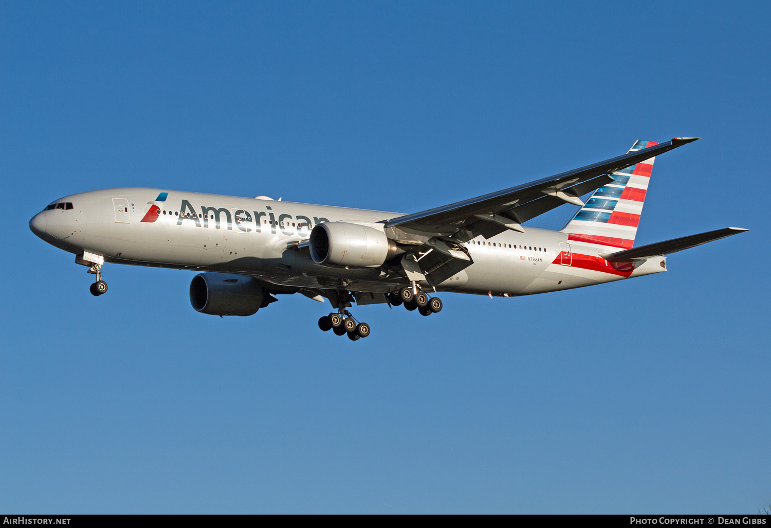 Aircraft Photo of N792AN | Boeing 777-223/ER | American Airlines | AirHistory.net #55602