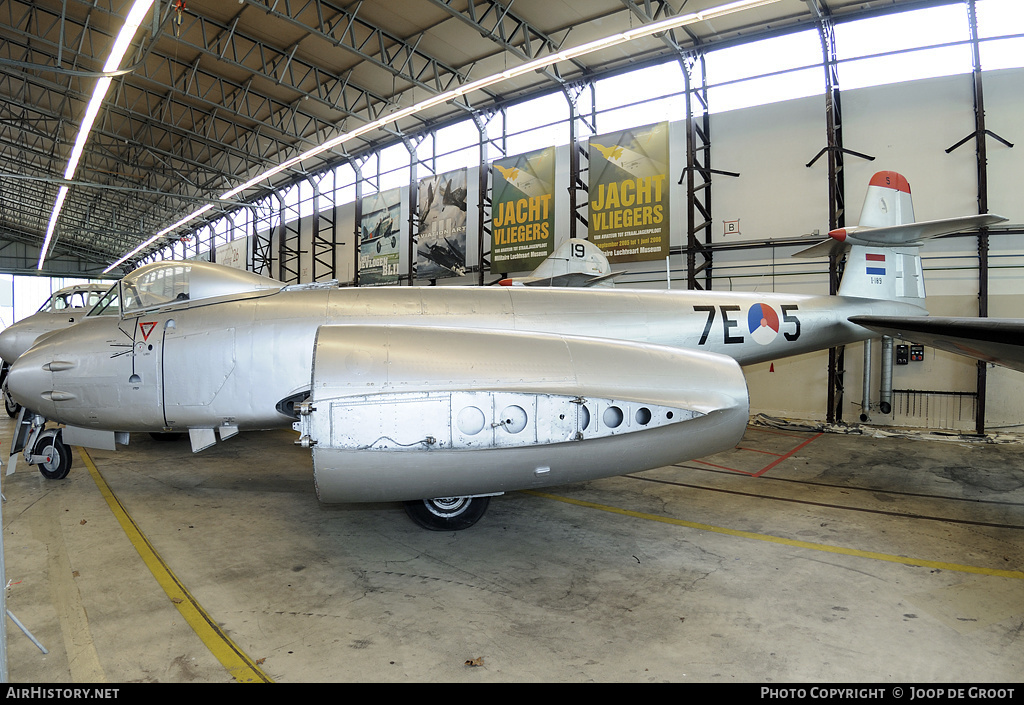 Aircraft Photo of I-189 | Gloster Meteor F8 | Netherlands - Air Force | AirHistory.net #55604