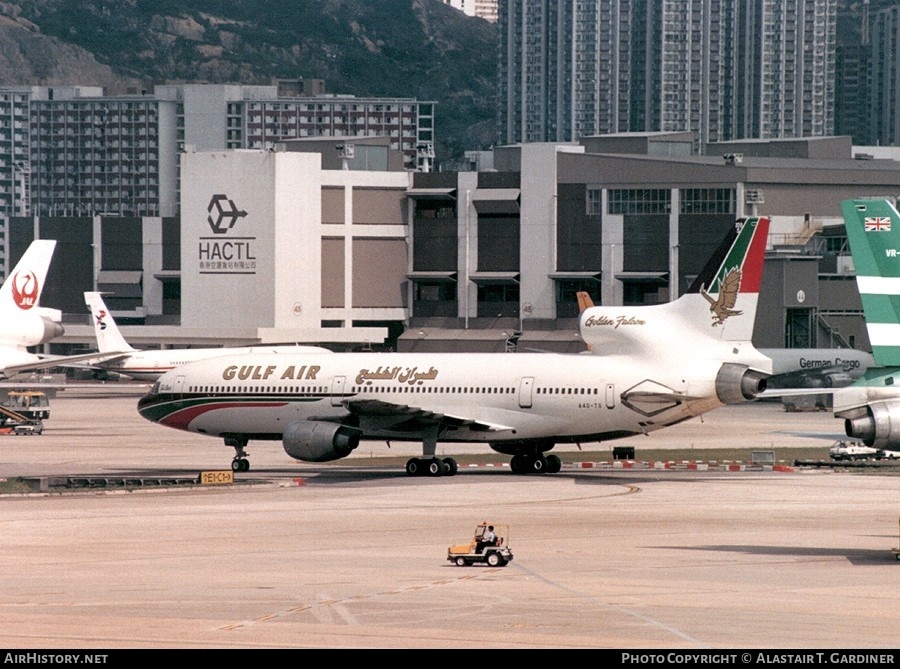 Aircraft Photo of A4O-TS | Lockheed L-1011-385-1-15 TriStar 100 | Gulf Air | AirHistory.net #55607