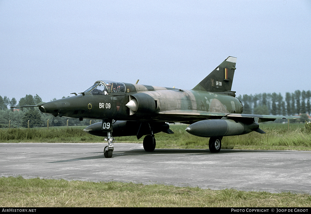 Aircraft Photo of BR09 | Dassault Mirage 5BR | Belgium - Air Force | AirHistory.net #55609