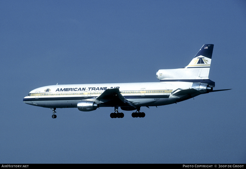 Aircraft Photo of N195AT | Lockheed L-1011-385-1-14 TriStar 150 | American Trans Air - ATA | AirHistory.net #55613