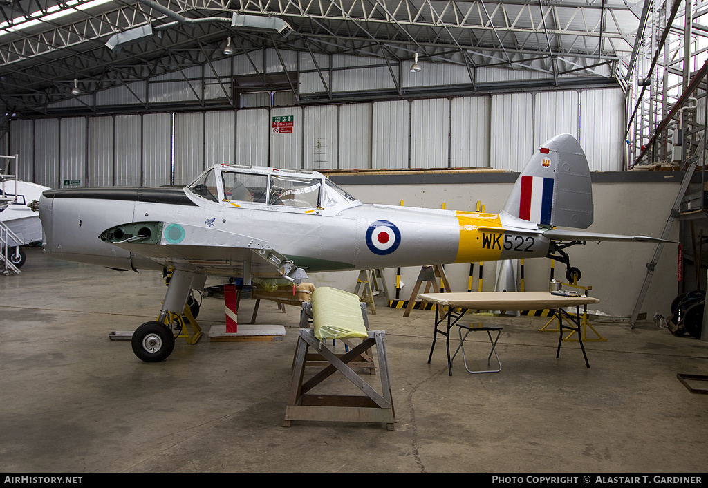 Aircraft Photo of G-BCOU / WK522 | De Havilland DHC-1 Chipmunk Mk22 | UK - Air Force | AirHistory.net #55619