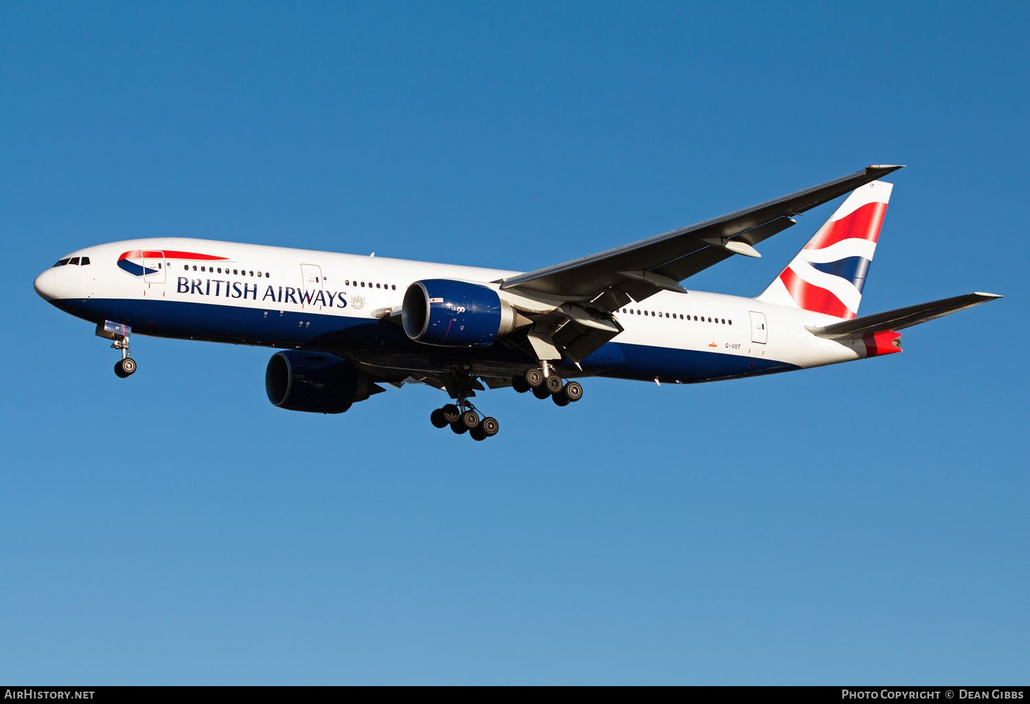 Aircraft Photo of G-VIIT | Boeing 777-236/ER | British Airways | AirHistory.net #55626