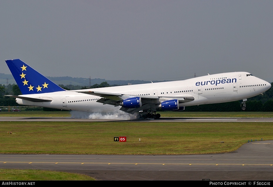 Aircraft Photo of G-BDXG | Boeing 747-236B | European Aircharter - EAL/EAC | AirHistory.net #55636