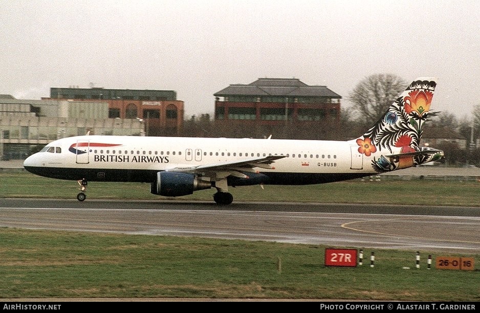 Aircraft Photo of G-BUSB | Airbus A320-111 | British Airways | AirHistory.net #55640