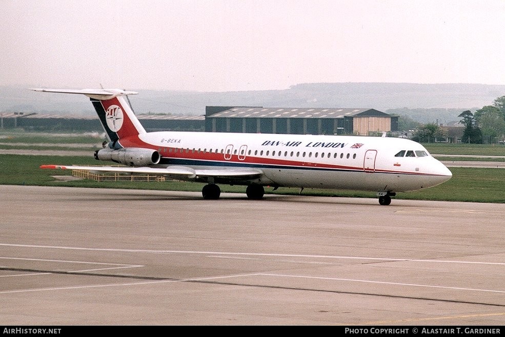 Aircraft Photo of G-BEKA | BAC 111-520FN One-Eleven | Dan-Air London | AirHistory.net #55641