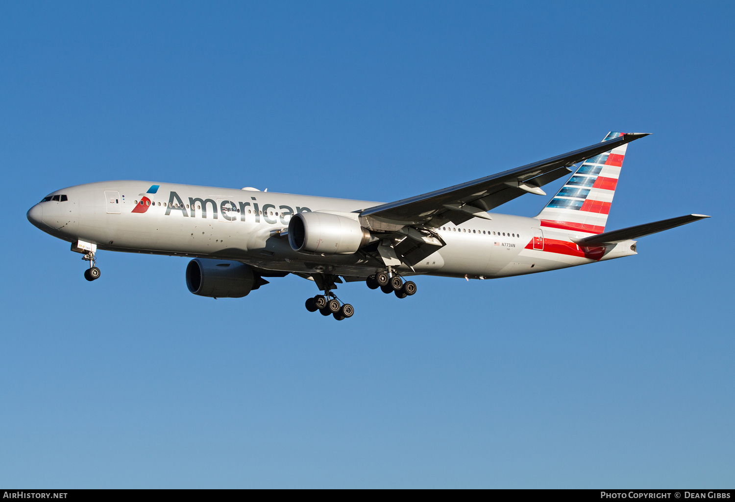 Aircraft Photo of N773AN | Boeing 777-223/ER | American Airlines | AirHistory.net #55652