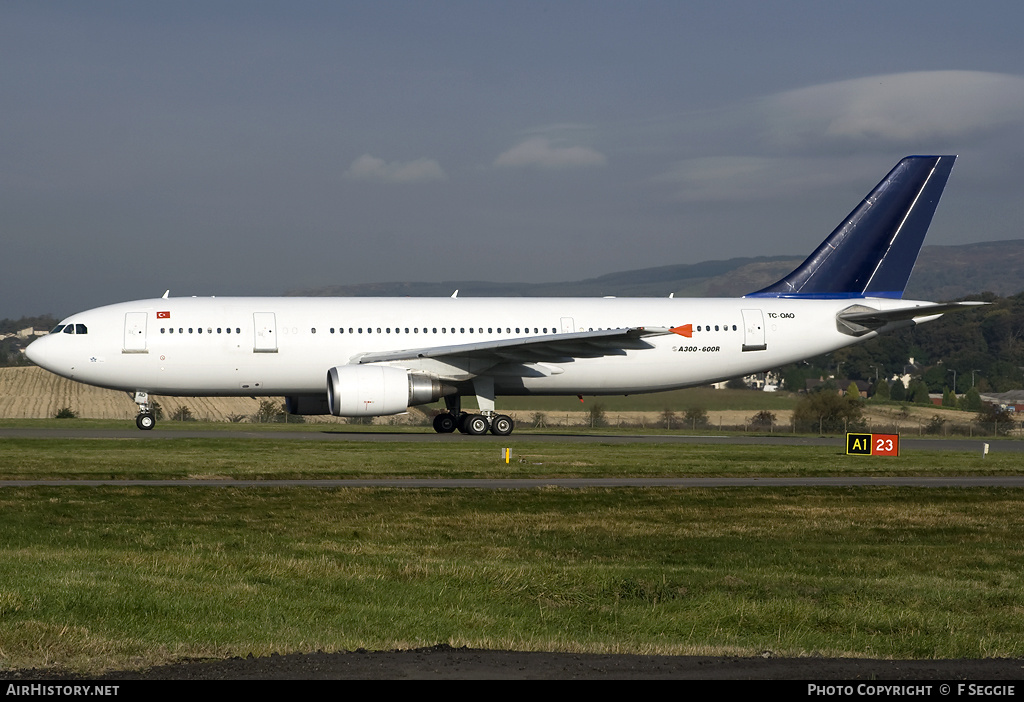 Aircraft Photo of TC-OAO | Airbus A300B4-605R | Onur Air | AirHistory.net #55653