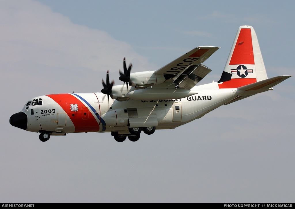 Aircraft Photo of 2005 | Lockheed Martin HC-130J Hercules | USA - Coast Guard | AirHistory.net #55678