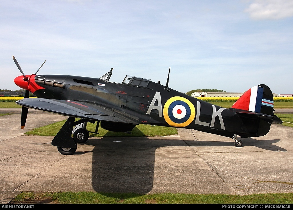 Aircraft Photo of G-HURR | Hawker Hurricane Mk12 | UK - Air Force | AirHistory.net #55681