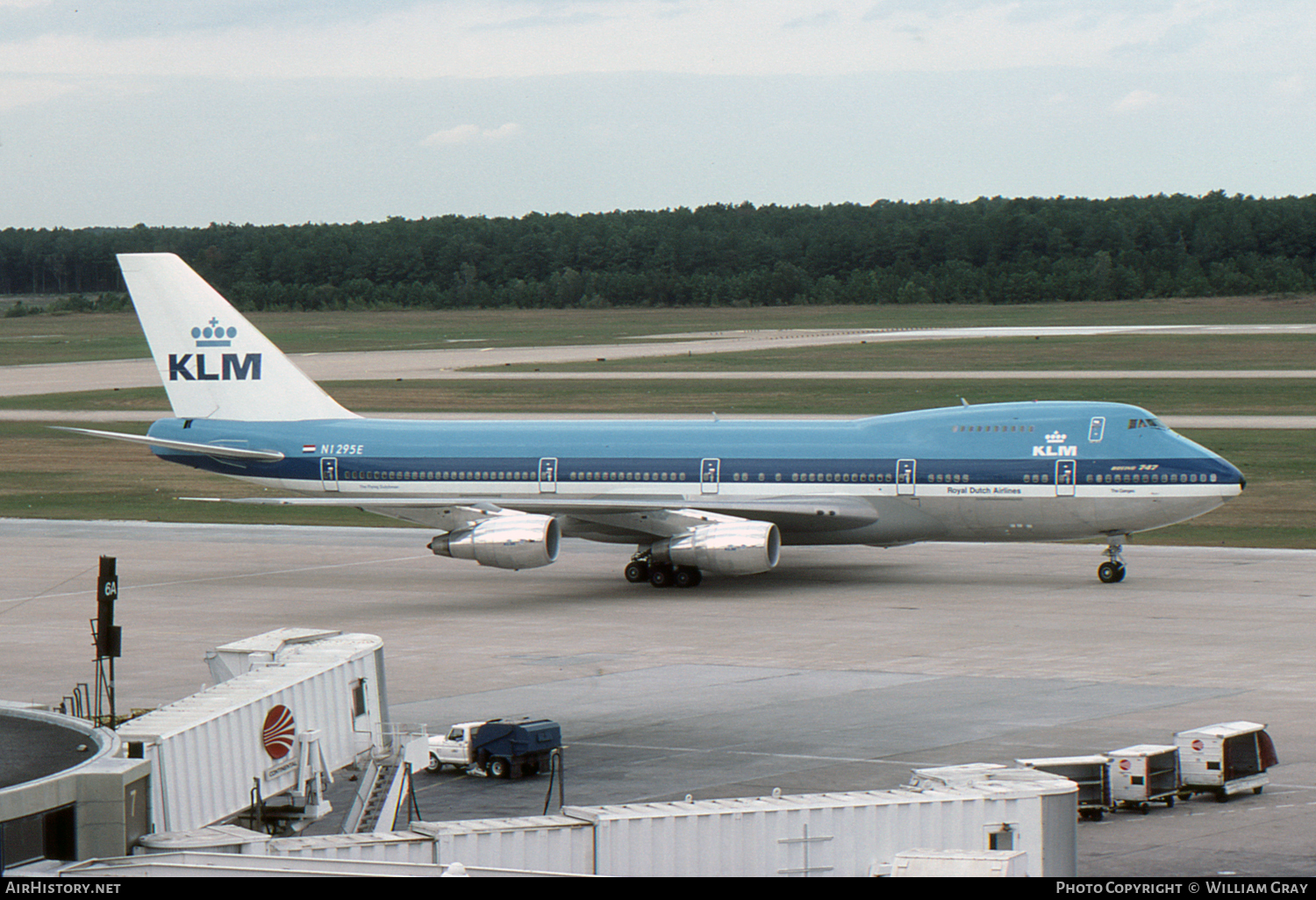Aircraft Photo of N1295E | Boeing 747-206B | KLM - Royal Dutch Airlines | AirHistory.net #55683