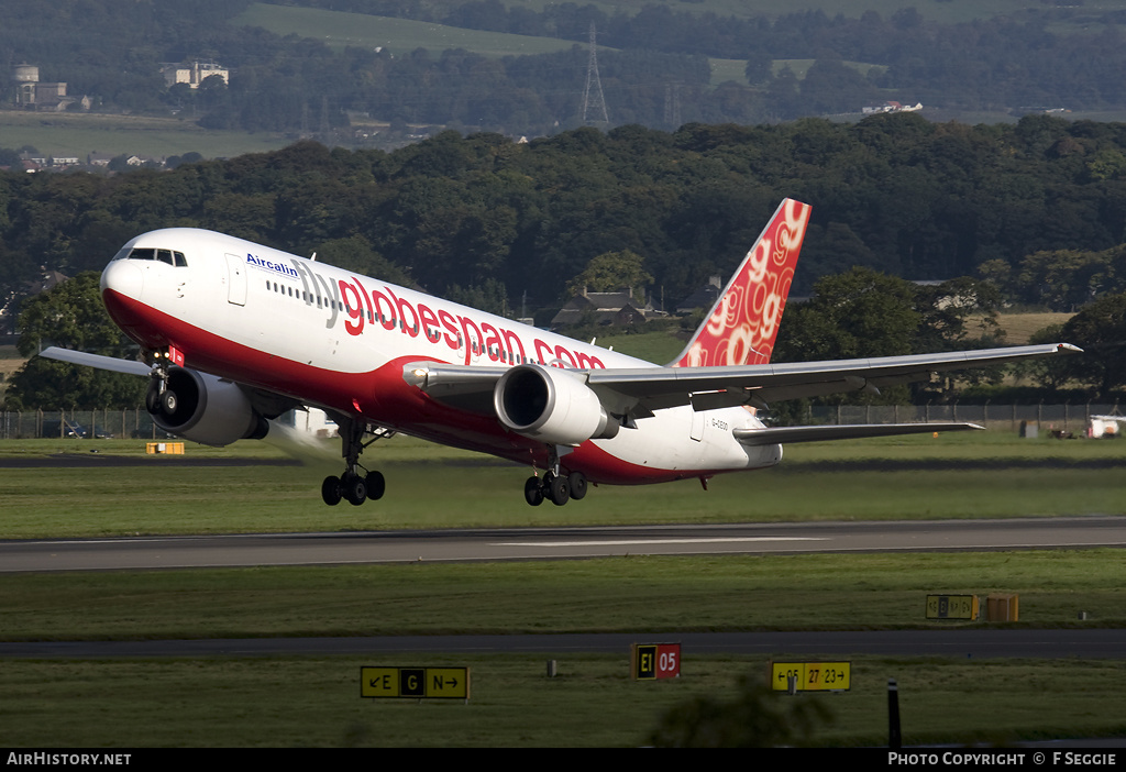 Aircraft Photo of G-CEOD | Boeing 767-319/ER | Flyglobespan | AirHistory.net #55685