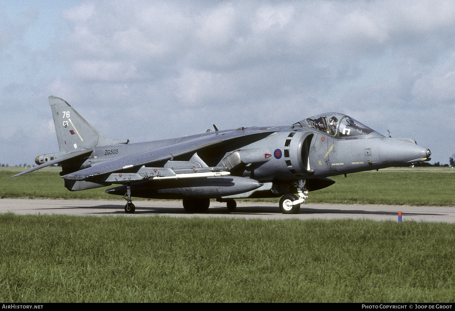 Aircraft Photo of ZG505 | British Aerospace Harrier GR9 | UK - Air Force | AirHistory.net #55690