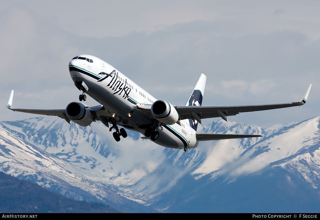 Aircraft Photo of N588AS | Boeing 737-890 | Alaska Airlines | AirHistory.net #55703