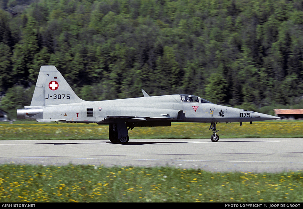 Aircraft Photo of J-3075 | Northrop F-5E Tiger II | Switzerland - Air Force | AirHistory.net #55706