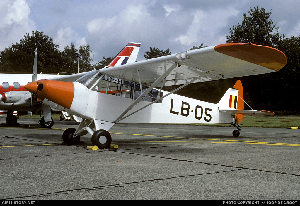 Aircraft Photo of LB-05 | Piper L-21B Super Cub | Belgium - Air Force | AirHistory.net #55709