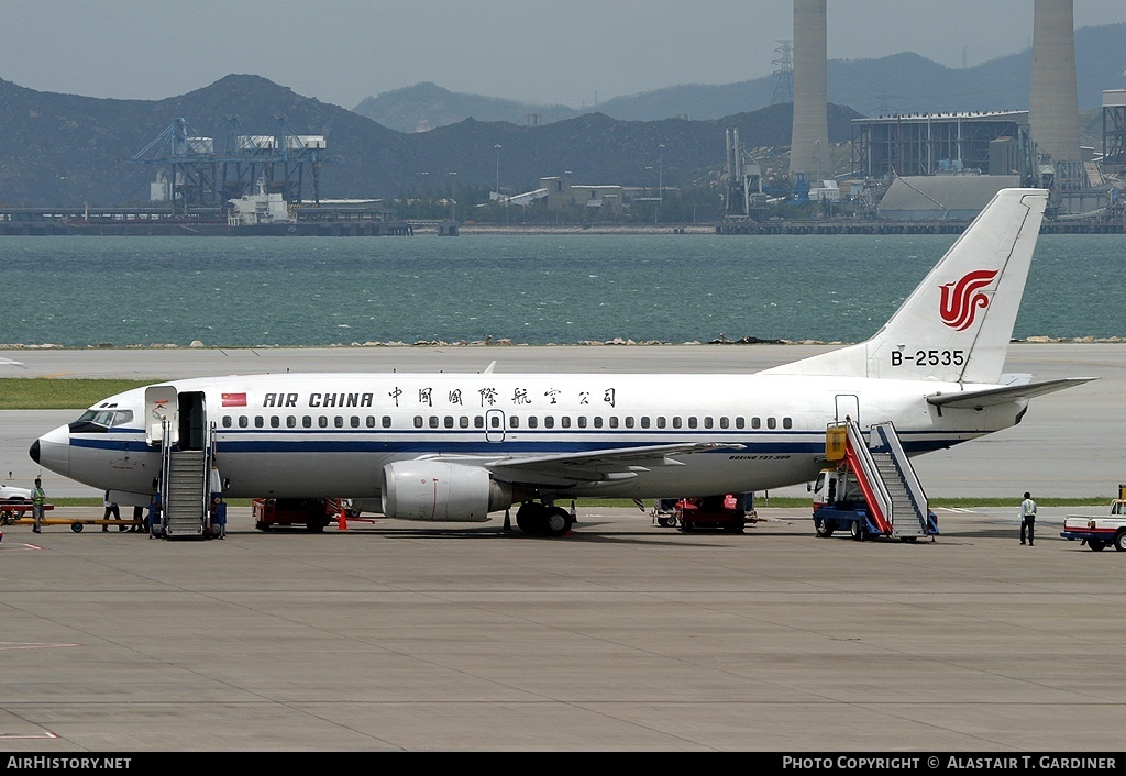 Aircraft Photo of B-2535 | Boeing 737-3J6 | Air China | AirHistory.net #55715