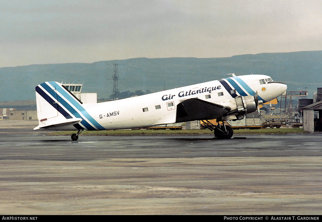 Aircraft Photo of G-AMSV | Douglas C-47B Skytrain | Air Atlantique | AirHistory.net #55717