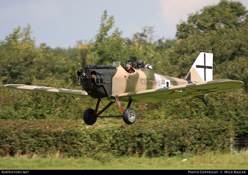 Aircraft Photo of G-BUYU / 1803/18 | Bowers Fly Baby 1A | Germany - Air Force | AirHistory.net #55725