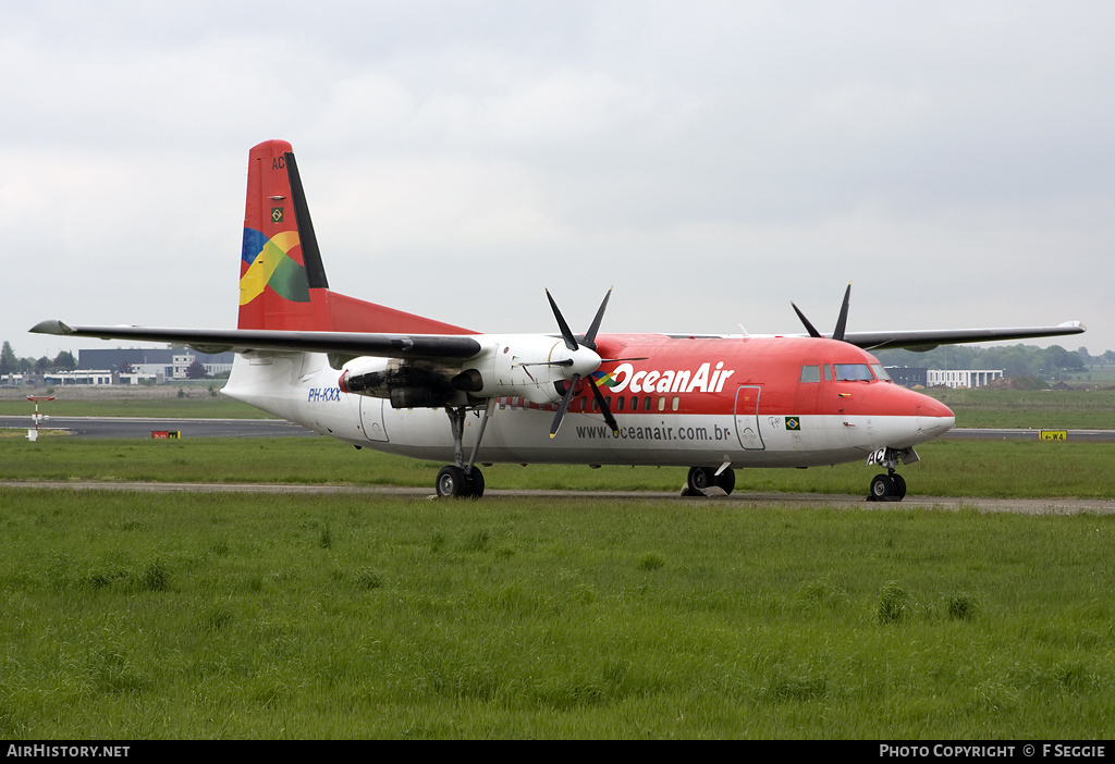 Aircraft Photo of PH-KXX | Fokker 50 | OceanAir Linhas Aéreas | AirHistory.net #55739